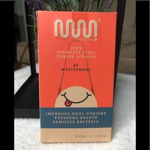 Brand New-Tongue Scraper with Case